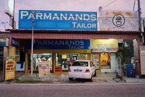kedai jahit di Batu Feringgi, Malaysia