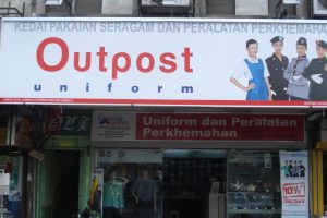 kedai jahit di Klebang Besar, Malaysia