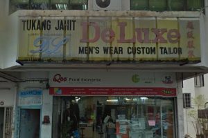 kedai jahit di Tangkak, Malaysia